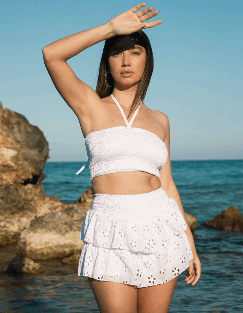 Gracioneta Skirt White