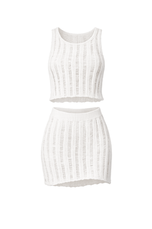 Nora Set White