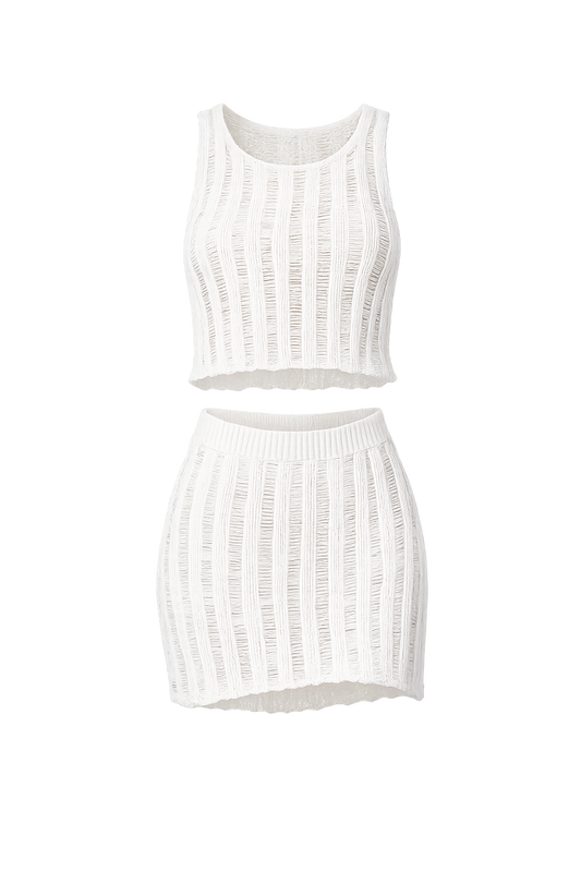 Nora Set White