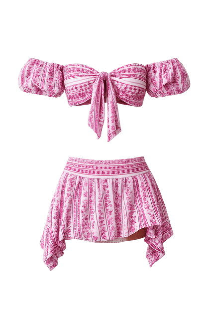 Set Canggu Pink Ikat